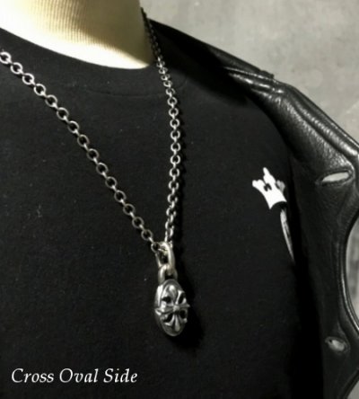画像14: Cross Oval & Battle-AX Oval Reversible Pendant