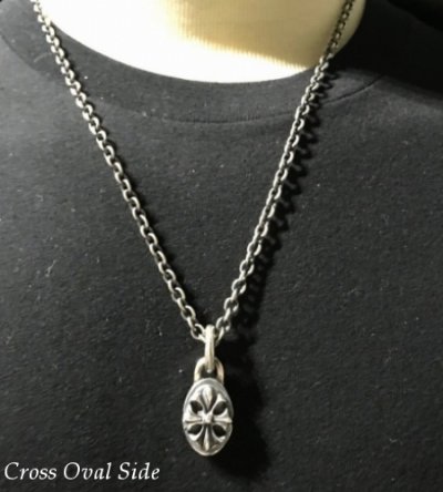 画像12: Cross Oval & Battle-AX Oval Reversible Pendant
