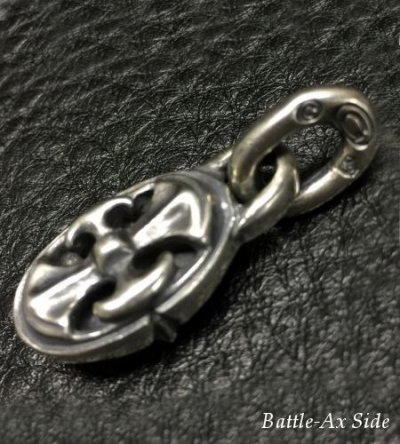 画像7: Cross Oval & Battle-AX Oval Reversible Pendant