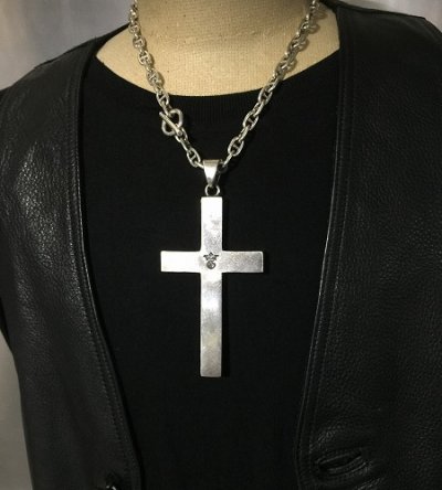 画像7: G&Crown Plain Cross Pendant [Full,Half]