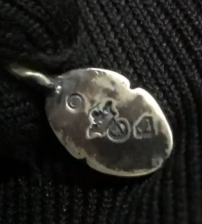 画像12: Pierce Size Sculpted Oval Pendant