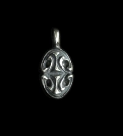 画像10: Pierce Size Sculpted Oval Pendant