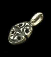 Pierce Size Sculpted Oval Pendant