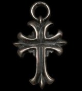 Limited Grooved Long Cross Pendant