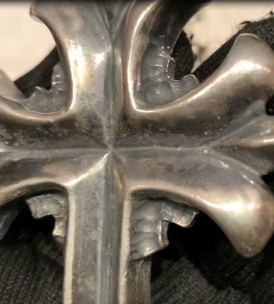 画像11: Limited Grooved Long Cross Pendant