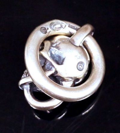 画像7: Single Skull With O-ring Pendant