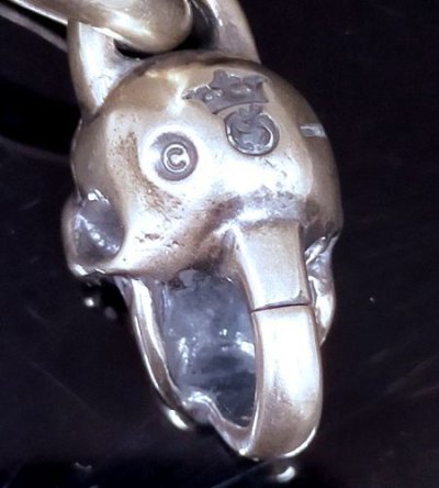 画像8: Single Skull With O-ring Pendant
