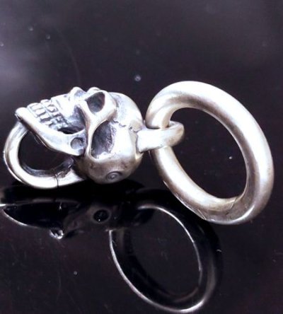 画像6: Single Skull With O-ring Pendant