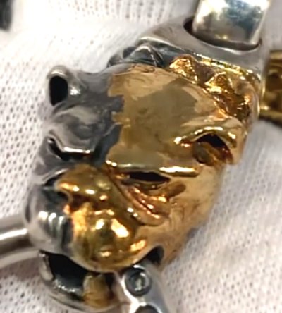 画像5: Pure Gold Wrap Old Bulldog Pendant