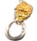 画像1: Pure Gold Wrap Lion Pendant (1)