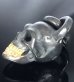 画像12: Single Skull With Pure Gold Wrap Teeth Pendant