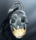 画像3: Single Skull With Pure Gold Wrap Teeth Pendant