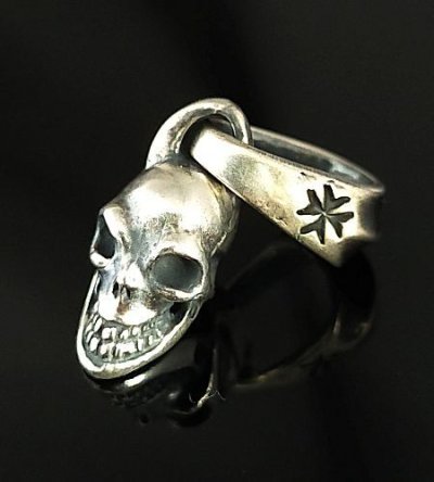 画像14: Quarter Slant Head Skull Pendant