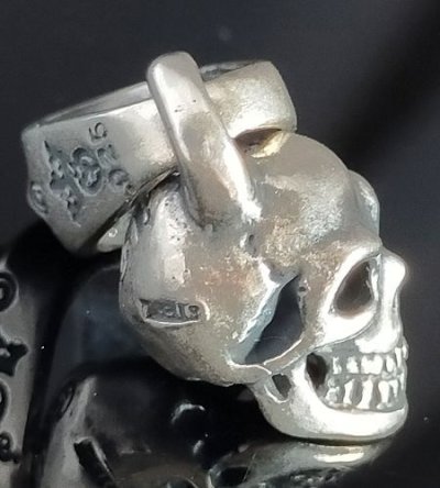 画像12: Quarter Slant Head Skull Pendant