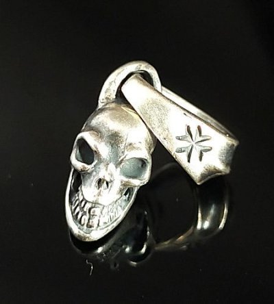 画像9: Quarter Slant Head Skull Pendant