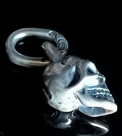 画像10: Iron Mask Skull Pendant