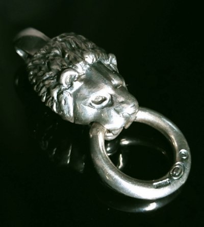 画像6: Old Large Lion Pendant