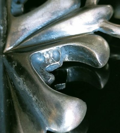 画像15: Limited Grooved Long Cross With Chevron Bail Pendant