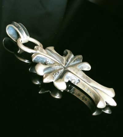 画像8: Limited Grooved Long Cross With Chevron Bail Pendant