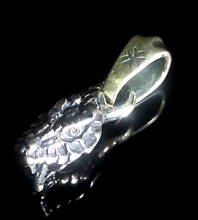 画像3: Half Snake Head Pendant