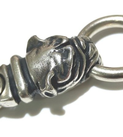 画像9: Large Old Bulldog Pendant W/O Spike