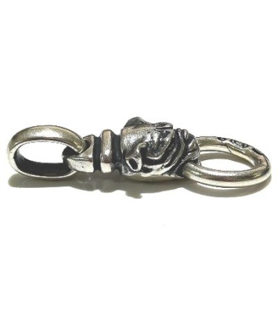 画像3: Large Old Bulldog Pendant W/O Spike