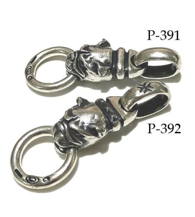 画像17: Large Old Bulldog Pendant