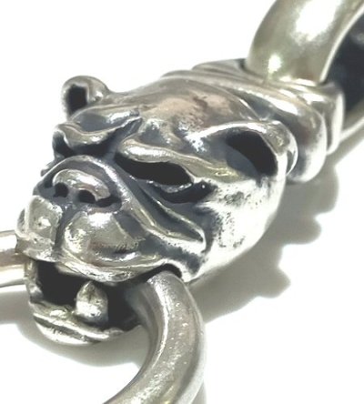 画像13: Large Old Bulldog Pendant W/O Spike