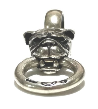 画像5: Large Old Bulldog Pendant W/O Spike
