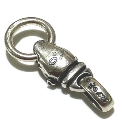 画像6: Large Old Bulldog Pendant W/O Spike