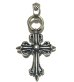 画像13: Half Master Art Nouveau Cross Pendant