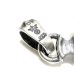 画像12: 1/16 Face On Battle-Ax Cross With Classic H,W,O Pendant