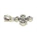 画像4: Quarter Gothic Cross With Chevron Bail Pendant