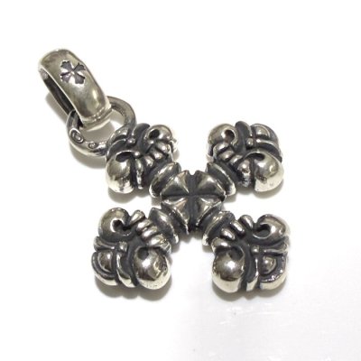 画像1: Quarter Gothic Cross With H,W,O Pendant