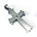 画像8: Raised G & Crown Constantin Long Cross Pendant (8)