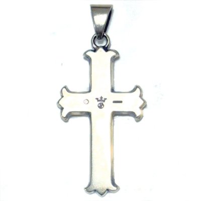 画像4: Raised G & Crown Constantin Long Cross Pendant