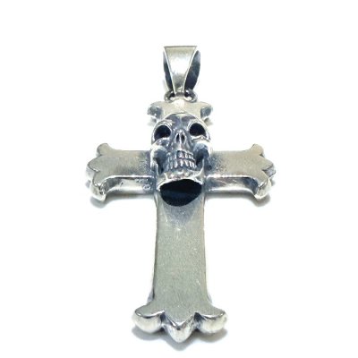 画像5: Skull On Constantin Long Cross Pendant 