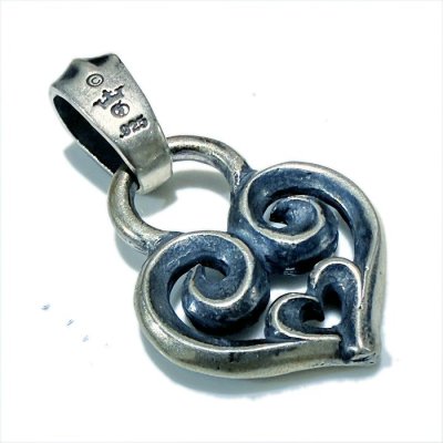 画像6: Half Heart Tip Pendant