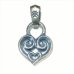 画像1: Half Heart Tip Pendant (1)
