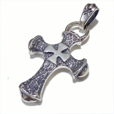画像1: Quarter Hammer Cross With Classic H.W.O Pendant