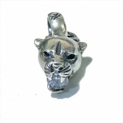 画像8: Panther With Super CZ Diamond Pendant