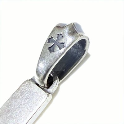 画像6: 1/8 Crown Skull On Plain Petro Cross Pendant