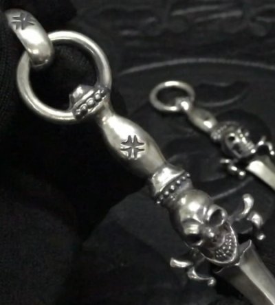 画像13: Dagger With Skull With H.W.O Pendant