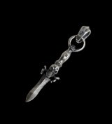 Quarter Dagger With Skull Pendant With H.W.O