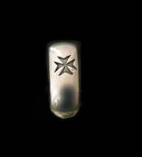H.W.O Maltese Cross Pendant