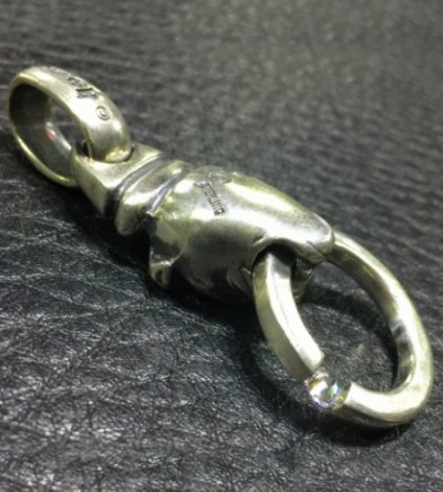 画像5: ZAZA Diamond Line Old Bulldog With ZAZA Floating Diamond O-Ring Pendant