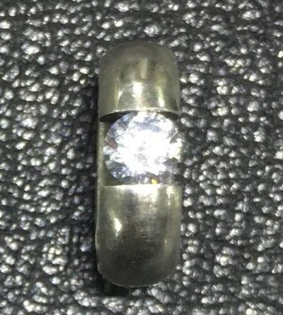 画像3: ZAZA Diamond Line Floating Diamond H.W.O Pendant