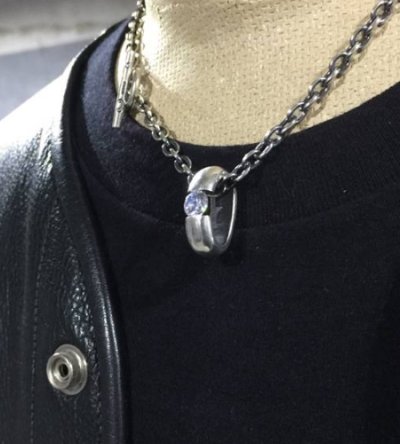 画像8: ZAZA Diamond Line Floating Diamond H.W.O Pendant