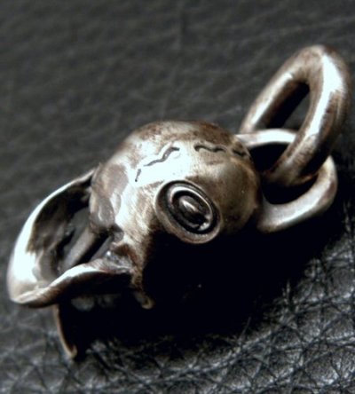 画像6: Single Skull With Snake Tongue Pendant