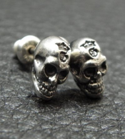 画像4: T-bar skull pierce With G&Crown stamp